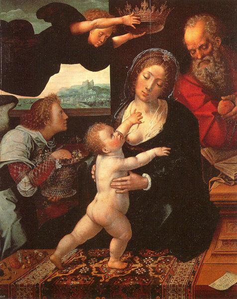 Orlandi, Deodato Holy Family oil painting image